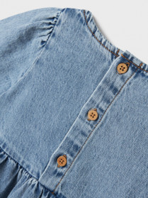 NAME IT Denim Kjole Gemma Loose Medium Blue Denim